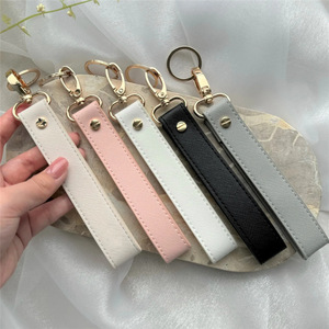 2025 Latest Styles Leather Keychains Laser Custom logo Personalized Key Pendant <strong>Steam</strong> Car Colourful Leather Key Ring Strap - Product Image 1