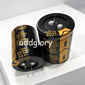 Condensatore Elettrolitico in Alluminio Snap-in EL/NA Giapponese per AUD/IO 80V 10000UF, Filtro di Alimentazione per Amplificatori Audio HiFi, Condensatore per Appassionati, HVAC - Product Image 1