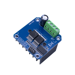 <span class=keywords><strong>BTS7960</strong></span> 5.5V-27V DC 43A pilote de moteur pas à pas PWM Module de carte de conduite Double pont en H 43A haute puissance - Product Image 1