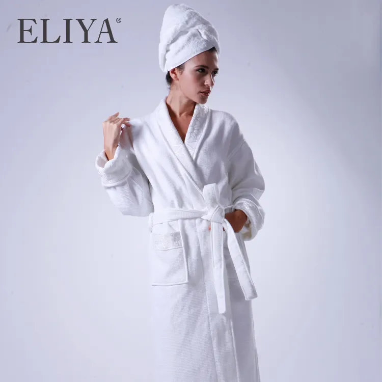 ELIYA quick-drying bathrobe/fancy bathrobe/fashion bathrobe