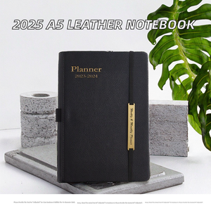 2026 A5 Size PU Leather Journal <b>Diary</b> <b>Custom</b> Logo Hardcover Style Colorful Lined Thread Sewing Binding School 100 Sheets UV - Product Image 2