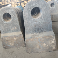 Tête de marteau pour concasseur de roche en alliage de chrome haute résistance, multifonction, pour le traitement des minerais, pièces de rechange de haute qualité de marque Golden Casting