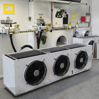 Refroidisseur d'air évaporatif industriel haute performance monté au plafond pour grandes entrepôts frigorifiques et ateliers d'abattage