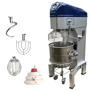 Mélangeur planétaire commercial 30L 40L 50L en acier inoxydable pour boulangerie, pizzeria, restaurant, restauration - Product Image 1
