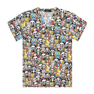 ชุดเครื่องแบบพยาบาลสำหรับทุกเพศชุดเครื่องแบบโรงพยาบาลชุดพยาบาลแขนสั้นแฟชั่นชุดพยาบาลสำหรับผู้หญิงผู้ชาย - Product Image 6