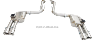 Sistema de Escape Catback con Válvulas para <span class=keywords><strong>Ford</strong></span> <span class=keywords><strong>Mustang</strong></span> GT <span class=keywords><strong>5.0</strong></span> V8 2014-2025, <span class=keywords><strong>Precio</strong></span> de Fábrica, Acero Inoxidable 304, Tubo de Silenciador - Product Image 2