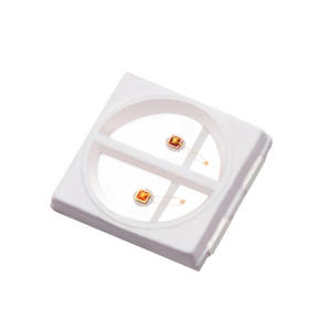 Perles LED bicolores <span class=keywords><strong>SMD3030</strong></span> 0,2W 0,5W 1W à double cœur, lumière rouge, personnalisées pour les applications thérapeutiques, esthétiques et médicales - Product Image 1