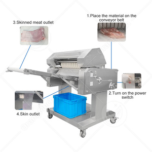 Machine électrique ORME pour enlever la graisse de la peau de porc Machine commerciale pour enlever la peau de porc à <span class=keywords><strong>vendre</strong></span> - Product Image 2