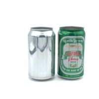 Vente en gros de canettes en aluminium personnalisées avec logo, 355 ml (12 oz), imprimées, pour boissons gazeuses, avec couvercle à anneau de traction