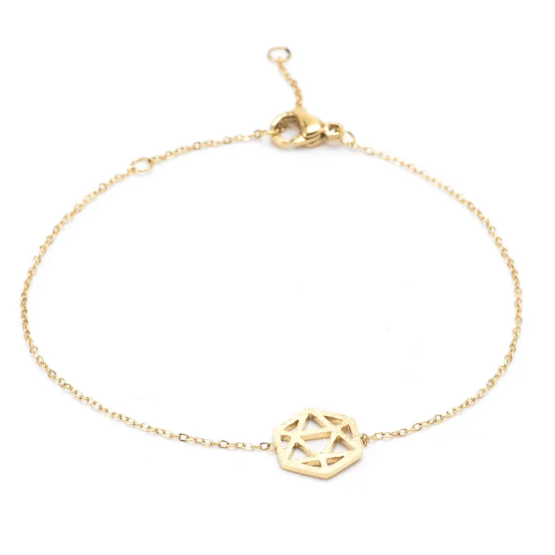 stainless steel Gold Star Charm Anklet 18K Gold Plated Boho Beach Dainty Cute Tiny Lucky Star Foot Chain Ankle Bracelet Chain