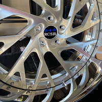 Jantes forgées polies à déport profond pour camionnettes 24 26 pouces 6x139.7 5x127, jantes personnalisées pour Ford F150 Chevy Silverado Dodge Ram Pickup