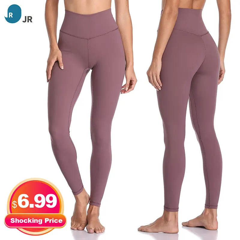 2023 New Arrivals Lulu Lemon Gym Fitness Sets Seamless Yoga Leggings For Women 80 Nylon/20 Spandex Yoga Pants