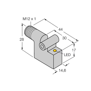 Capteur magnétique à effet Hall Turck d'origine neuf BIM-UNT-AG41X-0.3-RS4.23T/S1139/S1160 BIM-AKT-AP6X 7m avec KLA1 - Product Image 5