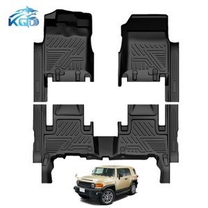 Alfombrillas de Piso para Auto 5D Duraderas de TPE, Accesorios Interiores para Auto, Precio de Fábrica, para Toyota FJ - Product Image 2