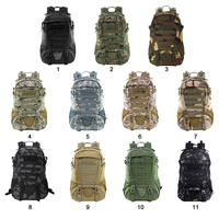 Sac à Dos Tactique Imperméable Personnalisé 45L pour Hommes, Sac de Randonnée de Voyage et Sports de Plein Air