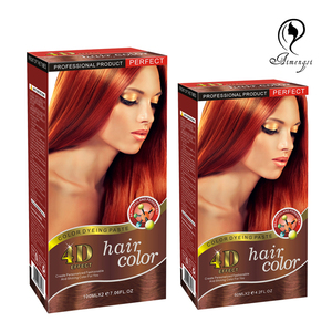 Crème colorante pour cheveux professionnelle OEM, texture lisse, sans ammoniaque, couleur riche, pour salon <span class=keywords><strong>de</strong></span> coiffure - Product Image 1