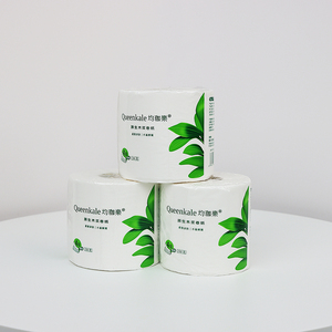 <b>3</b>-<b>Ply</b> Soft Sanitary <b>Toilet</b> Paper <b>Roll</b> High Quality Core Bathroom Tissue Ready to Stock English Packaging - Product Image 5