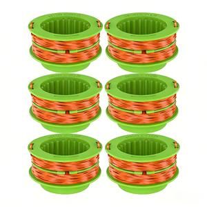 Bobine de coupe-bordures AS1300 (lot de 6) compatible avec EGO Power+15 pouces, bobine de fil électrique sans fil, double ligne, alimentation automatique, torsion ST150XX - Product Image 1