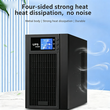 Factory Supply 1KVA 800W Line Interactive UPS Simulated Sine Wave Uninterruptible Power Supply for Wholesale Home Office