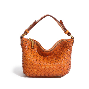 Borsa a mano da donna <span class=keywords><strong>di</strong></span> <span class=keywords><strong>lusso</strong></span> 2026 <span class=keywords><strong>in</strong></span> vera <span class=keywords><strong>pelle</strong></span> intrecciata fatta a mano, <span class=keywords><strong>in</strong></span> cuoio <span class=keywords><strong>di</strong></span> vacchetta conciato al vegetale - Product Image 1