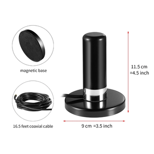 Antenne de voiture universelle étanche IP67, antenne double bande, montage magnétique, ensemble UHF pour radio mobile de voiture - Product Image 3