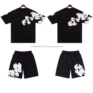 T-shirts pour femmes en coton 100% tricoté, style denim imprimé, design original vintage, style tendance, vêtements pour hommes - Product Image 4