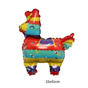 Colorful Cartoon Cactus Pinata Foil <b>Balloons</b> 91x76cm with UV Printing for Birthday Party <b>Decoration</b> - Product Image 5
