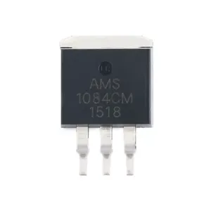 Régulateur de tension linéaire LDO AMS1084CM-ADJ TO-263 authentique, circuit intégré de réduction de tension pour alimentation - Product Image 2