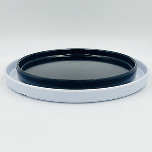 Piatto Rotondo in Melamina Impilabile da 10,5 Pollici/27cm per <span class=keywords><strong>Cucina</strong></span> e Sala da Pranzo - Product Image 2