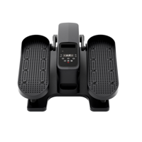 Mini Elliptique Électrique Ergonomique Portable pour Sous le Bureau, Pédalier de Fitness pour Jambes et Pieds, Usage Domestique, Écran LED, Durable