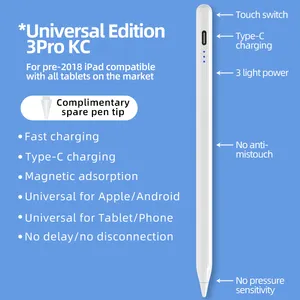 Universal Active Stylus Stift für Android Apple mit magnetischem kapazitivem Stift Stift Handy iPad 2018-2022