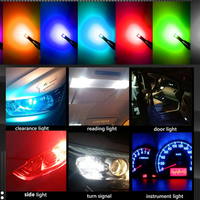 Hochwertige T10 W5W Super Bright Interior Reading Dome Licht Markierung lampe LED Auto Wedge Park birnen Mehrere Farben
