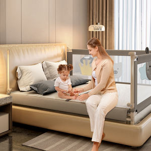 משחק בטיחות תינוק עם מגן מיטת מגן מגן ברזל עריסת מעקה מסיכת העונה מצעים לתינוקות ילדים אירוע נסיעות - Product Image 3