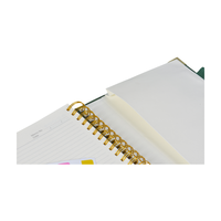 Cahier à spirale personnalisé pour l'école, ligné, couverture rigide, multi-disciplines, cahier à spirale pour étudiants, fabrication en usine