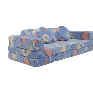 Sofá Cama Seccional Plegable de Tela de Alta Calidad, Diseño Moderno para Sala de Estar, Dormitorio, Apartamentos y Villas - Product Image 3
