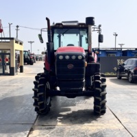 Tracteur agricole à roues KAT Shenzhouhong 1804A 180HP 4WD avec pompe hydraulique pour la ferme