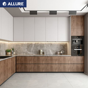 Mobili da <span class=keywords><strong>Cucina</strong></span> Moderni Allure, Armadietti da <span class=keywords><strong>Cucina</strong></span> Prefabbricati a Parete in Acrilico, Garanzia di <span class=keywords><strong>3</strong></span> Anni - Product Image 3