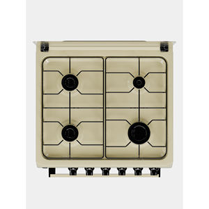 L115 Brûleurs à plaques combinés 4 pièces avec allumage électronique Four 65 L Grilles en acier Contrôle mécanique Gaz Vente en gros - Product Image 6