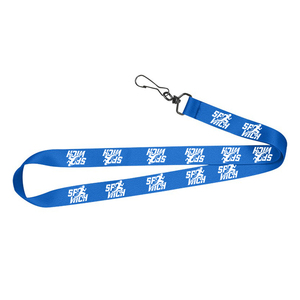 Bán buôn tùy chỉnh giá rẻ ID chủ thẻ dây polyester dây buộc với logo - Product Image 1