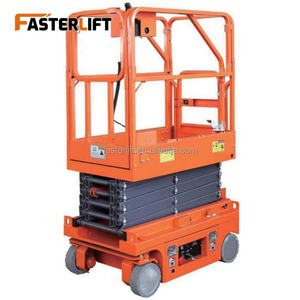 5m 6m 6,8m Tragbare Elektrische Mini-Scherenhebebühne Mobile Hydraulische Arbeitsbühne Personenlifter für Baustellen - Product Image 1