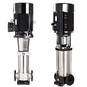 Pompe centrifuge verticale multi-étages CDL CDLF en acier inoxydable à fréquence variable pour circulation en pipeline CDL4 CDL CDLF Vertical Mul - Product Image 1