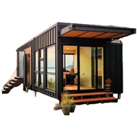 Conteneur en acier détachable et pliable, bureau, maison, location temporaire en bord de mer, villa, séjour touristique, maison préfabriquée moderne