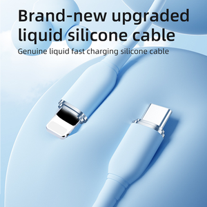 Cable de Carga Rápida TPE con USB Tipo-C para Adaptador, Carga Rápida de 3A, Conductor de Cobre Puro para Teléfonos Móviles y Dispositivos IOS - Product Image 2