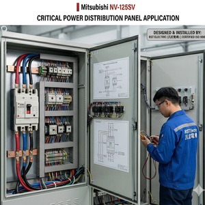 Interruptor Diferencial de Fuga a Tierra de Calidad NV-125HV 3P 125AF Elcb - Product Image 1