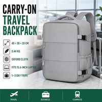 Sac à dos de voyage OEM personnalisé avec compartiment séparé pour chaussures et espace pour ordinateur portable de 15,6 pouces pour les voyages d'affaires et les escapades de 1 à 3 jours