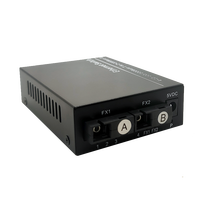 Convertidor de Medios SC de Venta Caliente de Fábrica, Transceptor de Fibra Gigabit 20KM 2SC +4 RJ45, Conmutador de Red A/B, Convertidor de Medios de Fibra Óptica