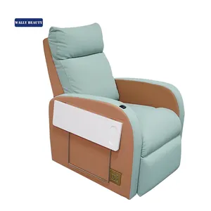 Wallybeauty 휴대용 싼 간단한 매니큐어 의자 쉬운 Reclining 페디큐어 의자
