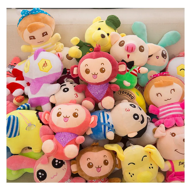 Factory Cheap Mix Styles Claw Machine Toys Plush Stuffed Animal Baby Plush Toys For Vending Machine