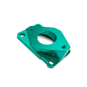 Oem fresatura Cnc parti del motociclo 28mm alluminio verde anodizzato AM6 collettore di aspirazione dal vostro disegno - Product Image 2