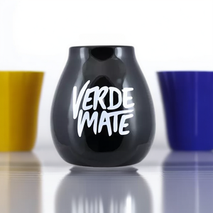 Thiết kế mới tùy chỉnh gốm nhiều màu Yerba Mate gourt tách trà đặt Argentina taza Para Yerba Mate với rơm - Product Image 4